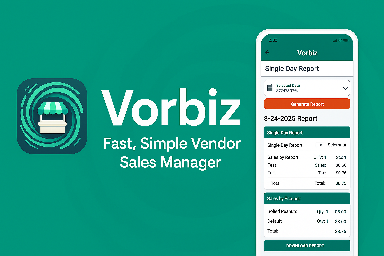 Vorbiz feature graphic